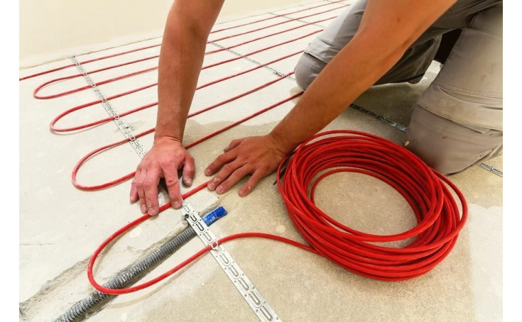 Нагревательный кабель и его монтаж