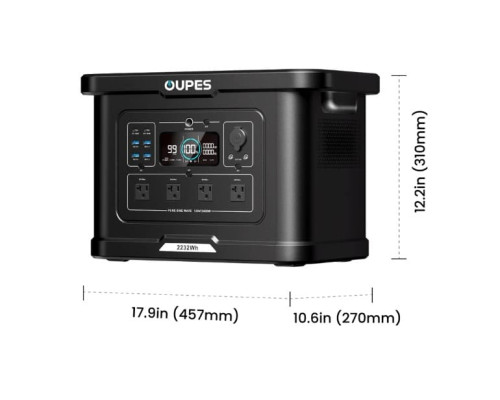 Зарядная станция OUPES Exodus 2400 Вт