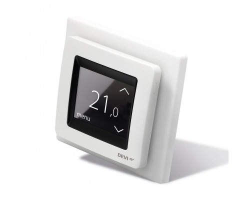 Терморегулятор для теплого пола DEVIreg Touch Белый 