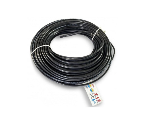 Тонкий нагрівальний двожильний кабель Hemstedt Di Si R 12,5 Вт/м для укладання під плитку в плитковий клей (3.6м2/450Вт)