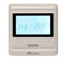Программированный Терморегулятор для теплого пола Castle Е53.716