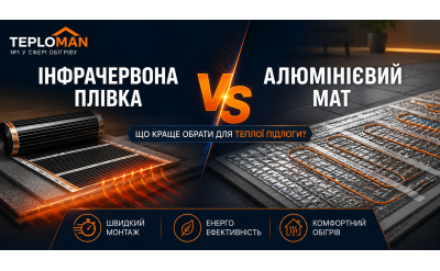 Инфракрасная пленка или алюминиевый мат?