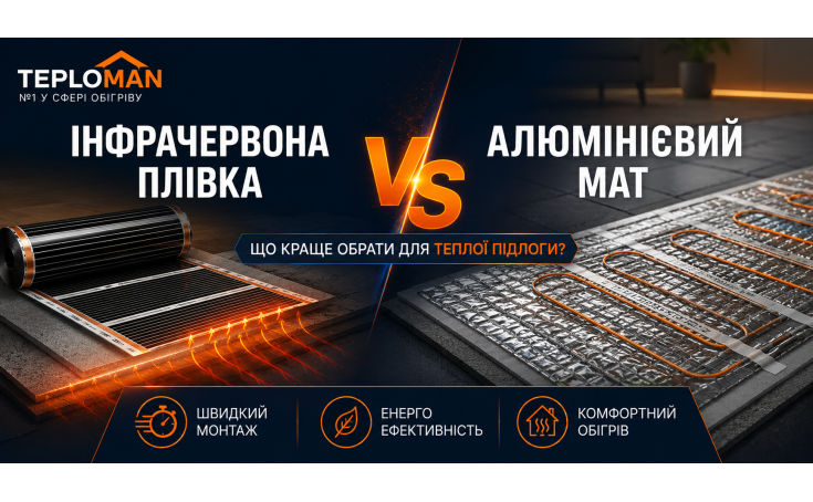 Инфракрасная пленка или алюминиевый мат?