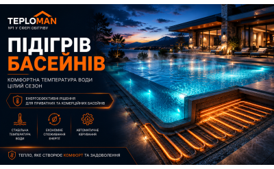 Підігрів басейнів.