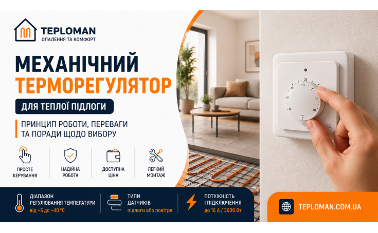 Механический терморегулятор 
