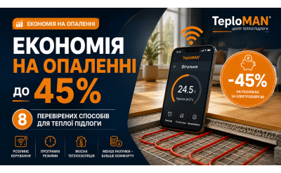 Економія на опаленні: 8 перевірених способів знизити рахунки з теплою підлогою у 2026–2027 році