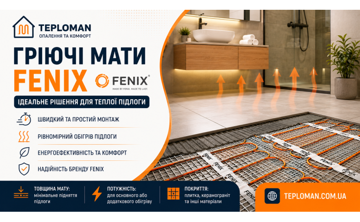  Нагревательный Мат Fenix.