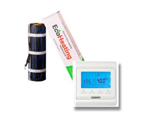 Нагрівальний мат Eco Heating MEH150 (15м2, 2250Вт)
