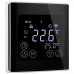 Программируемый Терморегулятор для теплого пола Ecoterm BSN WI-FI Черный