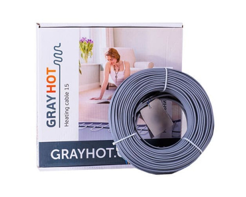 Нагрівальний кабель GRAYHOT (5,1 м2, 752Вт)