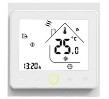 WIFI Терморегулятор для теплого пола EcoTerm PRO WI-FI Белый