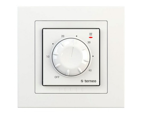 Механический Терморегулятор для теплого пола Terneo RTP UNIC Белый