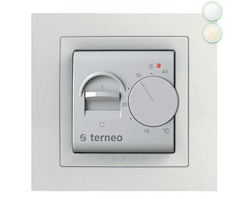 Механический Терморегулятор для теплого пола Terneo MEX UNIC Белый