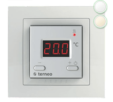 Цифровий терморегулятор для теплого пола Terneo ST UNIC Білий