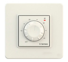 Механічний терморегулятор для теплого пола Terneo RTP Бежевий
