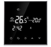 Терморегулятор для теплого пола EcoTerm SN Черный