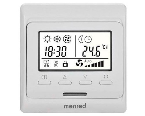 Терморегулятор для теплого пола Menred E51 Белый