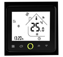 WIFI Терморегулятор для теплого пола In-Therm PWT-002 Черный
