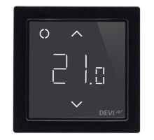 Терморегулятор для теплого пола DEVIreg Smart Черный WI FI управление