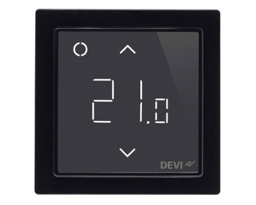 Терморегулятор для теплого пола DEVIreg Smart Черный WI FI управление