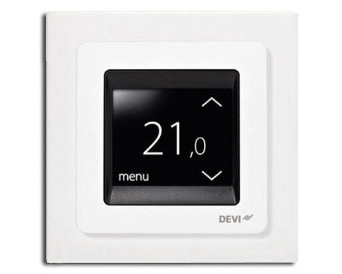 Терморегулятор для теплого пола DEVIreg Touch Белый 