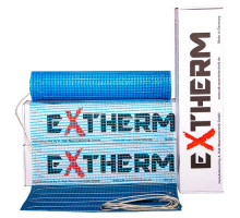 Одножильний нагрівальний мат Extherm ETL (9м2, 1800Вт)