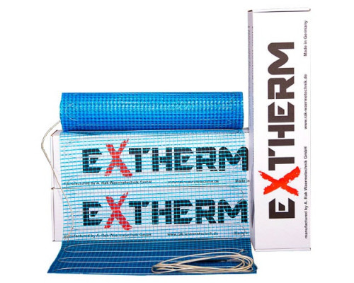 Одножильний нагрівальний мат Extherm ETL (8м2, 1600Вт)