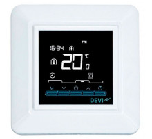 Программируемый Терморегулятор для теплого пола DeviReg Opti Белый
