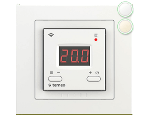 WI FI Терморегулятор для теплого пола Terneo AX UNIC Белый