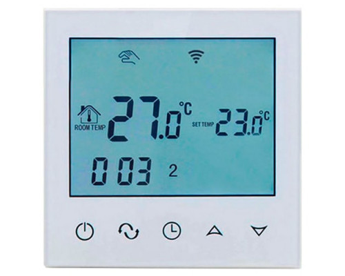 Программируемый Терморегулятор для теплого пола EcoTherm SN WI-FI White