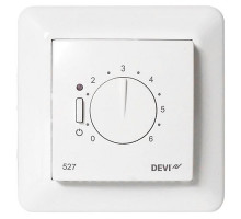 Механический Терморегулятор для теплого пола Devireg 527 Белый