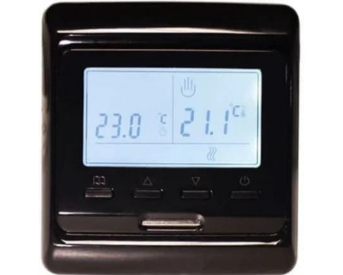 Программируемый Терморегулятор для теплого пола In-Therm E 51 RTC-81 Черный