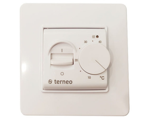 Механический Терморегулятор для теплого пола Terneo MEX Белый