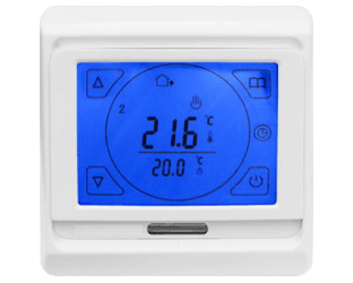 Программируемый Терморегулятор для теплого пола In-Term E91 (RTC-89) Белый