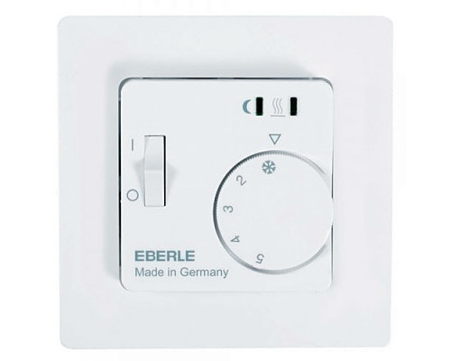 Механический Терморегулятор для теплого пола Eberle Fre F2A-50 Белый