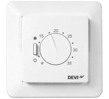 Механический Терморегулятор для теплого пола DEVIreg 530 Белый