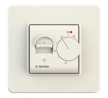 Механічний терморегулятор для теплого пола Terneo MEX Бежевий