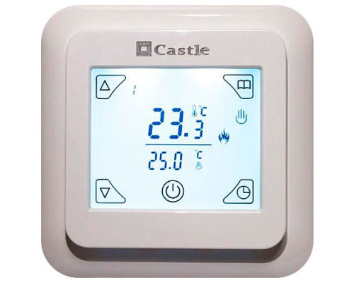 Программируемый Терморегулятор для теплого пола Castle М 8.716