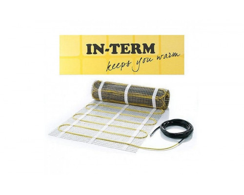 Нагрівальний мат IN-TERM (6,4м2, 1300Вт)