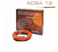 Ультратонкий нагревательный кабель Fenix Ultra ADSA 12 Вт/м для укладки в плиточный клей (1.3м2/165Вт)