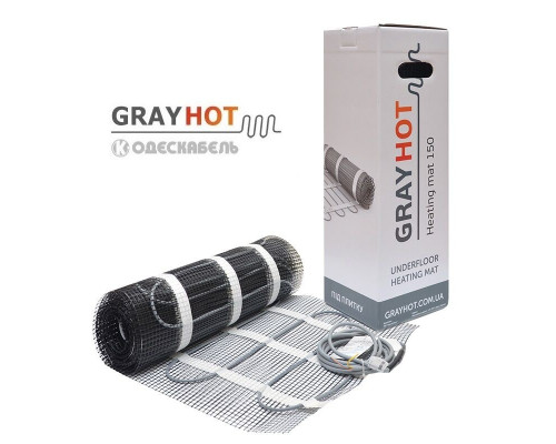 Нагрівальний мат GRAYHOT (12,8м2, 1929Вт) 