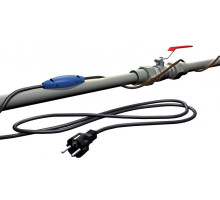 Нагревательный кабель с встроенным термостатом PFP 12 Вт/м для обогрева труб (1м/12Вт)