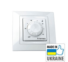 Механический Терморегулятор для теплого пола Terneo RTP Белый