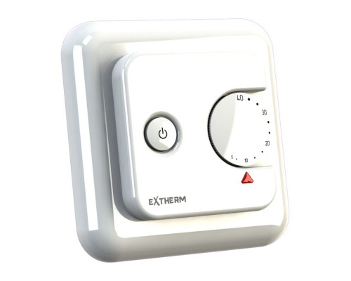 Механический Терморегулятор для теплого пола Extherm ET-21 Белый