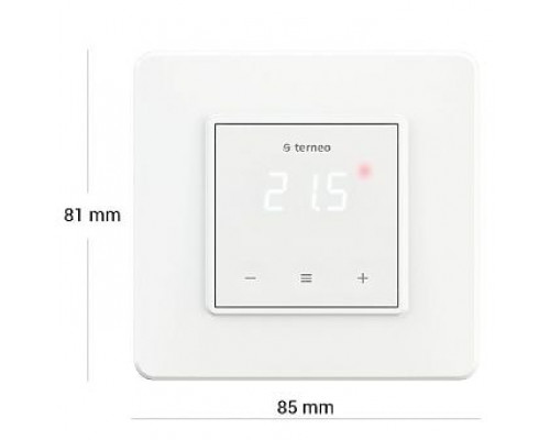 Цифровий терморегулятор для теплого пола Terneo S Білий