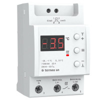 Терморегулятор для теплого пола terneo SN Белый